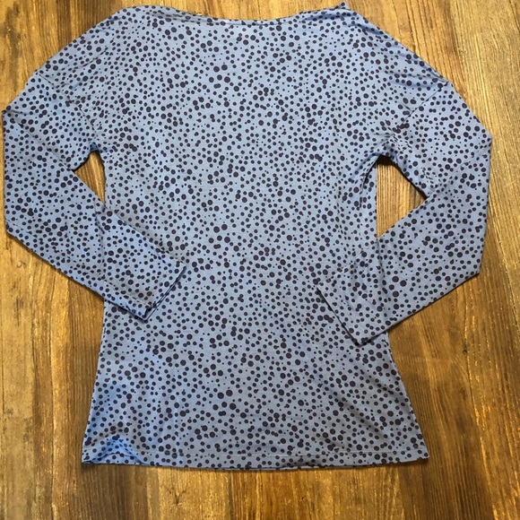 Boden Drop Shoulder Cow Neck Long Sleeve Top Sz 4 - Picture 8 of 13